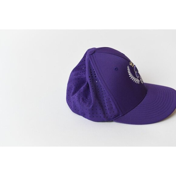 Philadelphia Phillies Fitted Hat S/M Purple Premium Line Brand Flexfit - Picture 3 of 7
